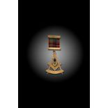 An early 20th century Masonic Scottish Constitution Past Master's Jewel,