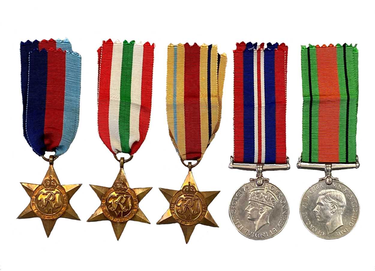 A WW2 campaign medal group, - Image 2 of 12