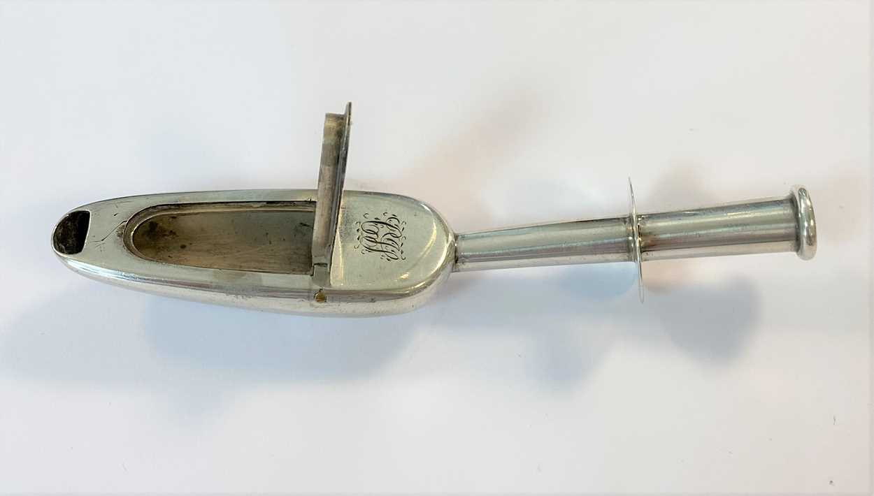 A 'Gibson' style medicine spoon together with two bombillas, - Image 5 of 10