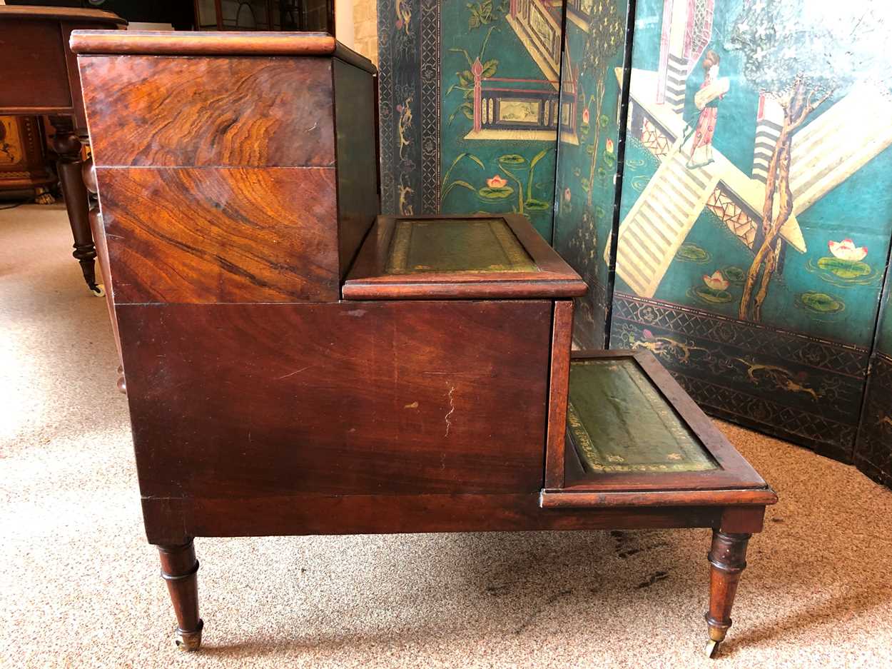 A Regency mahogany step commode, - Image 5 of 6