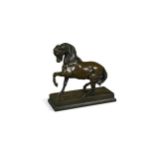 Antoine-Louis Barye (French, 1796–1875), Cheval Turc No. 3,