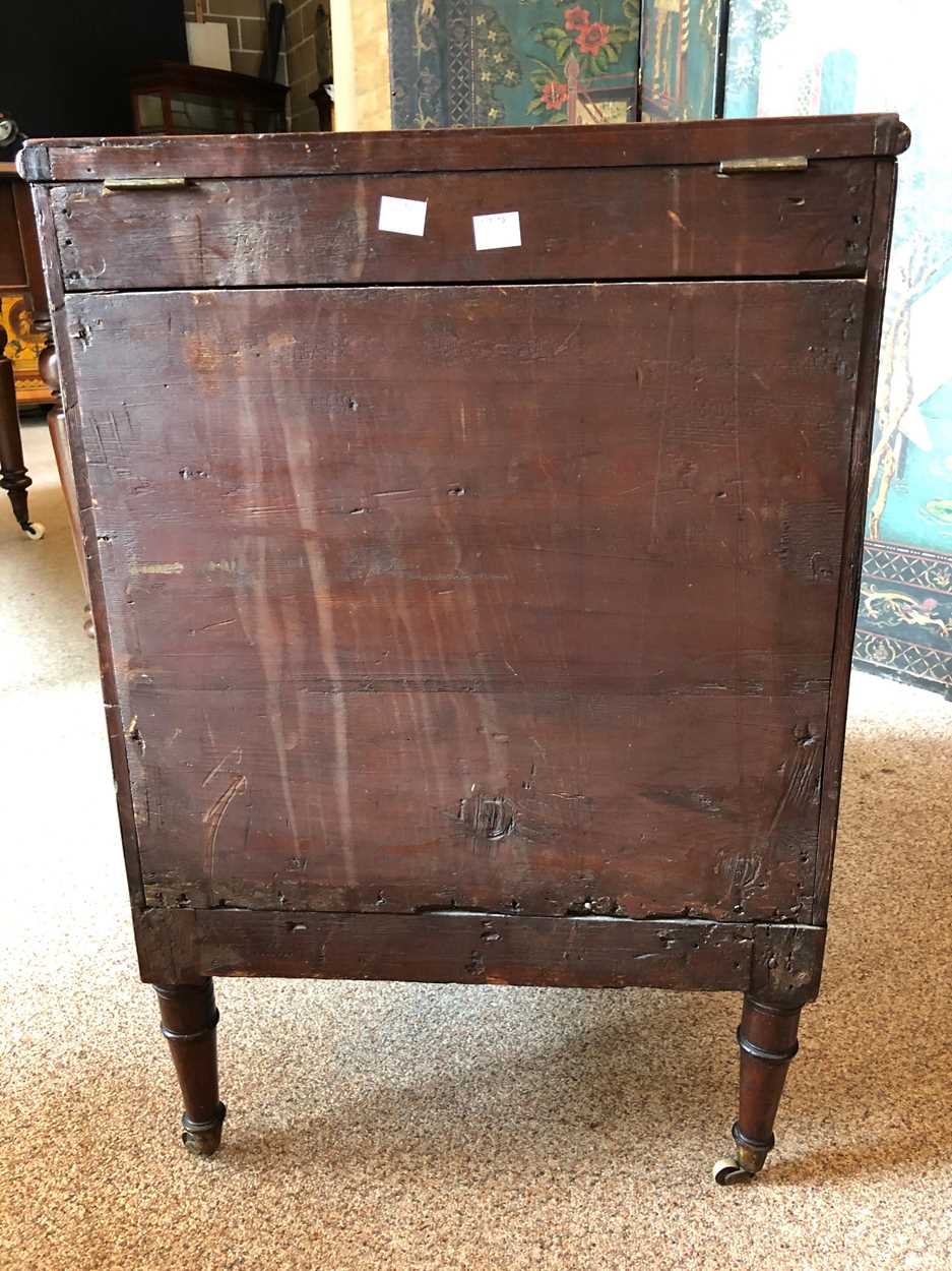 A Regency mahogany step commode, - Image 6 of 6