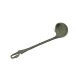 A Roman bronze temple ladle,