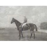 Emil Adam (Germann1843-1924) Manifesto, 1899, Newmarket engraving of the dual Grand National winner,