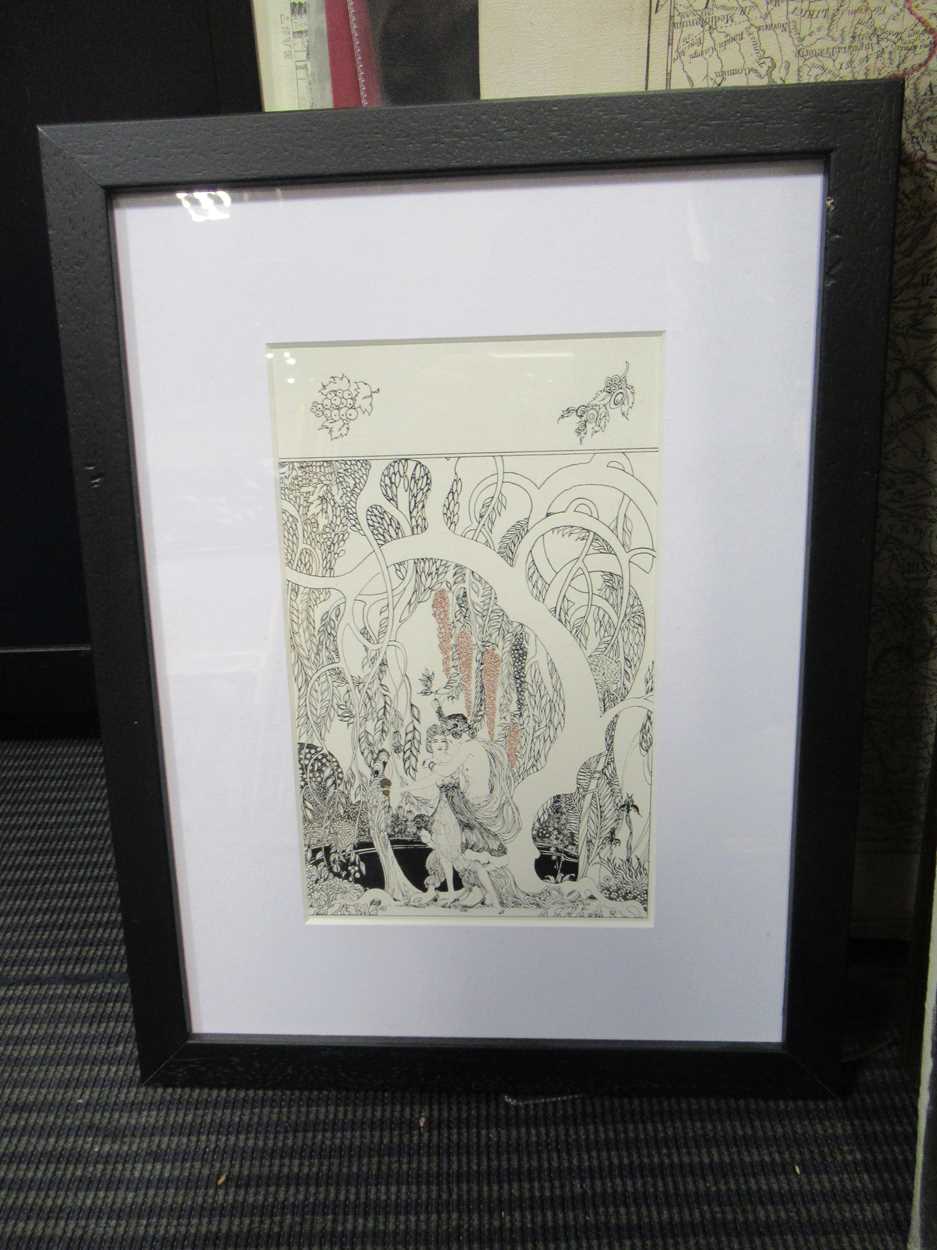 A pair of prints from The Rubaiyat of Omar Khayyam, illustrated by Ronald Balfour, 20 x 12.5cm - Image 3 of 4