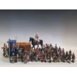 A good collection of mostly del Prado model soldiers and others