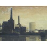 ** Beresford Battersea Power Station, circa 1930oil on canvas50 x 75cmCondition report: The canvas