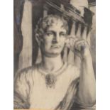 Count Mario Grixoni (1885-1945), 'Nero's Emerald' from 'Services of an Industry'; charcoal, bears