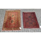 2 beluchi rugs 158 x 100cm (largest)Condition report: Condition very goodPile excellent on both