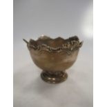 A silver pedestal bowl, early 20th century