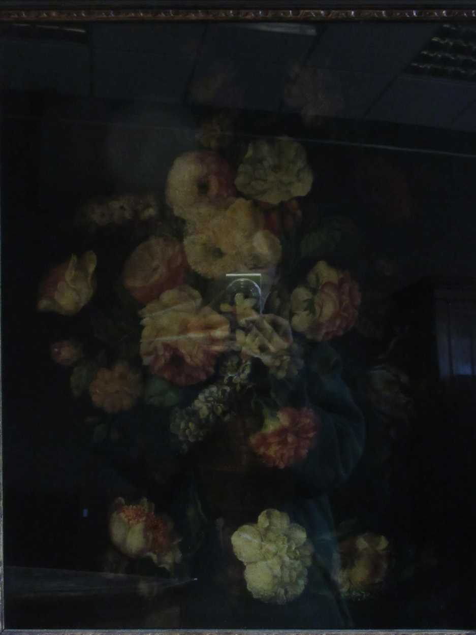 A collection of 18th century hand coloured reversed prints on glass, to include Oliver Cromwell,