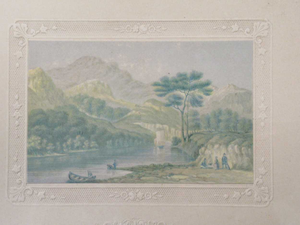 A 19th century needlework picture of 'The House of Industry Hospitals - 1820'; a framed Wedgwood - Image 6 of 9