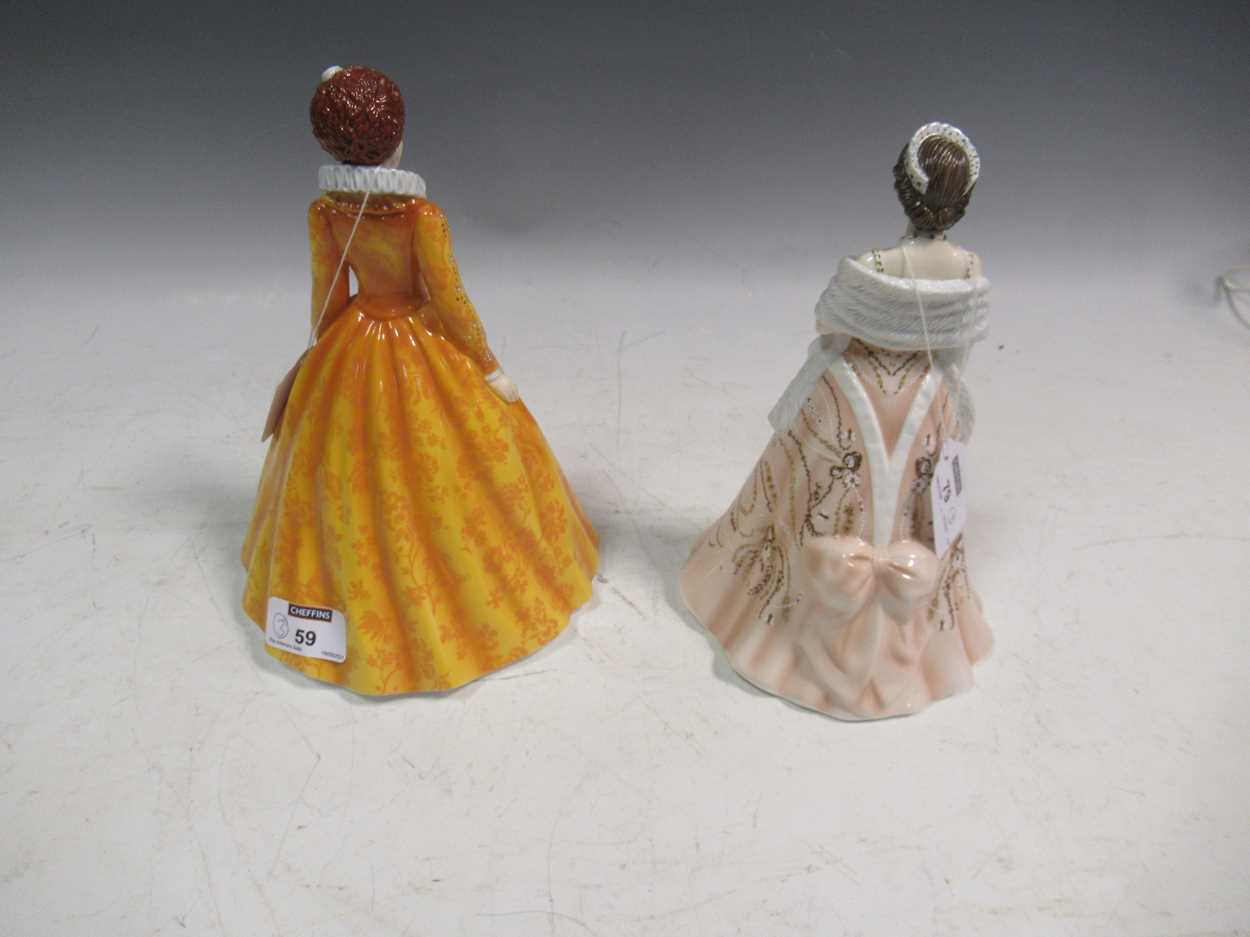 A Royal Doulton model of Queen Elizabeth I and another of Queen Elizabeth II, from the Young - Image 5 of 5