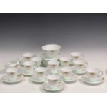 Plant Tuscan part Art Deco shape teaset