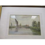 William Edward Mayes (1861–1952), Wherry near Buckingham, signed 'W E Mayes' (lower left),