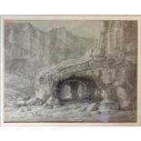 A collection of expansive landscapes. Thomas Girtin, with aquatint by J. B. Harraden, Waterworks