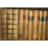 Literature, bindings. PRESCOTT (W H) Works, 9 vols., circa 1839-55, 8vo, titles slightly stained/