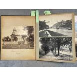 A 19th Century photograph album containing 41 black and white images by various photographers to