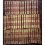 BARBAULD (Mrs) The British Novelists, 50 vols. (numbered 1 to 50), 1820, 12mo, red straight