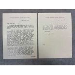 FOWLES (John) Typed letter signed, 2pp., 8vo, Lyme Regis, Dorset, 29th July 1987, to Julie Reed.