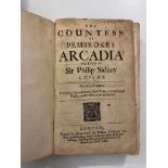 SIDNEY (Sir Philip) The Countesse of Pembrokes Arcadia, 11th edition, 1662, small folio, rather