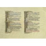 KIPLING (Rudyard) If, illuminated manuscript poem on vellum sheet, 27.5 x 39cm; together with 14