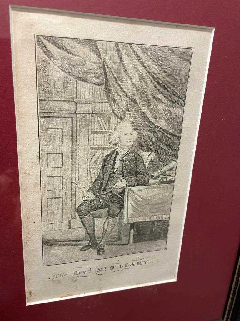 British writers and actors. Collection of prints and engravings, including:Shakespeare's Monument, - Image 8 of 8