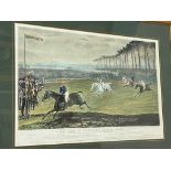 Charles Hunt after Francis Calcraft Turner (1795-1865), Vale of Aylesbury Steeplechase, 1836, plates