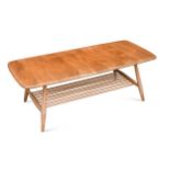 An Ercol elm 'Windsor' coffee table,