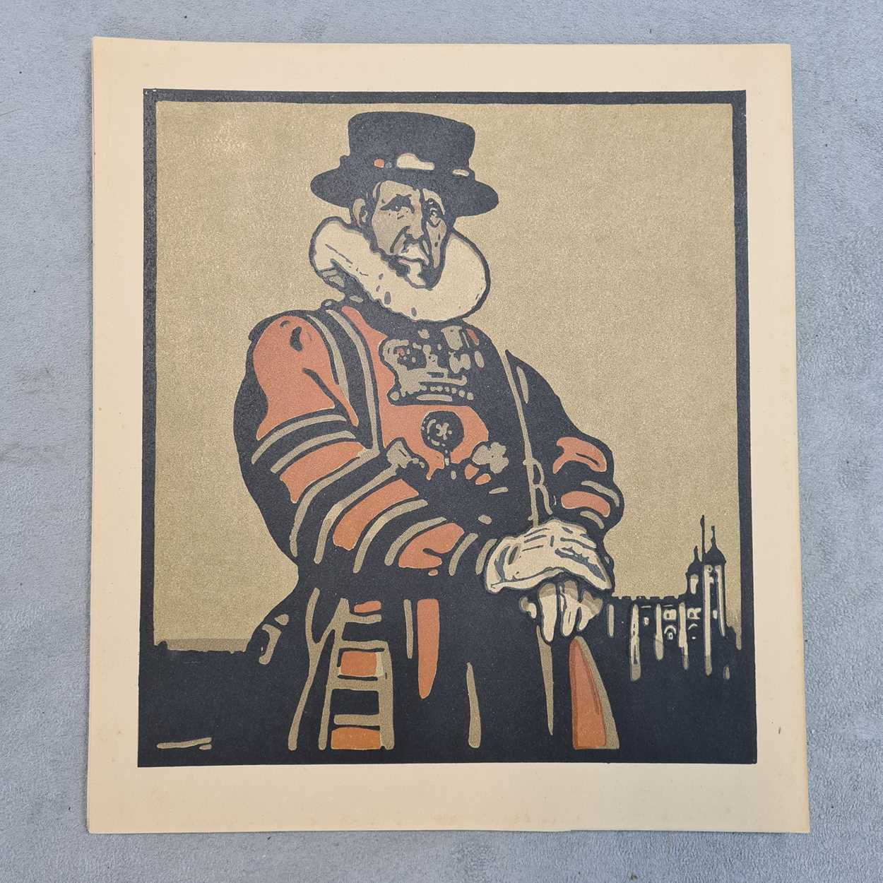Sir William Nicholson (British 1872-1949) A group of 12 lithographs from the London Types series, - Image 14 of 15