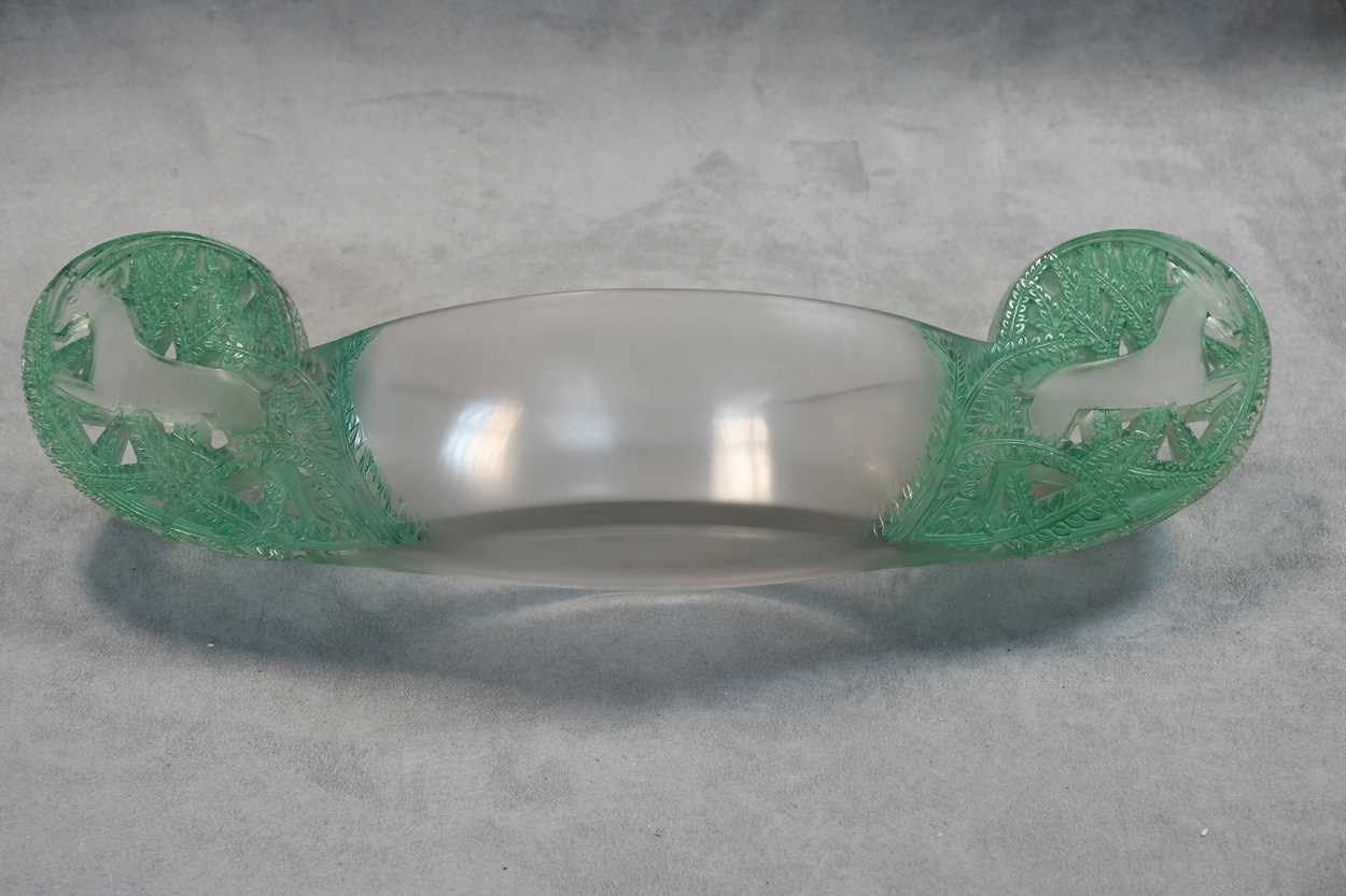 Saint-Hubert, an R. Lalique glass jardiniere, - Image 6 of 8