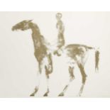 § Dame Elisabeth Frink CH, RA (British 1930-1993) Small Horse and Rider, 1970 (Wiseman 40)