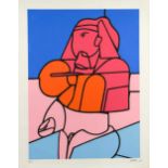 § Valerio Adami (Italian 1935-) A group of three unframed signed and dated silkscreens, to include: