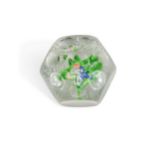 A St Louis upright bouquet facetted paperweight,