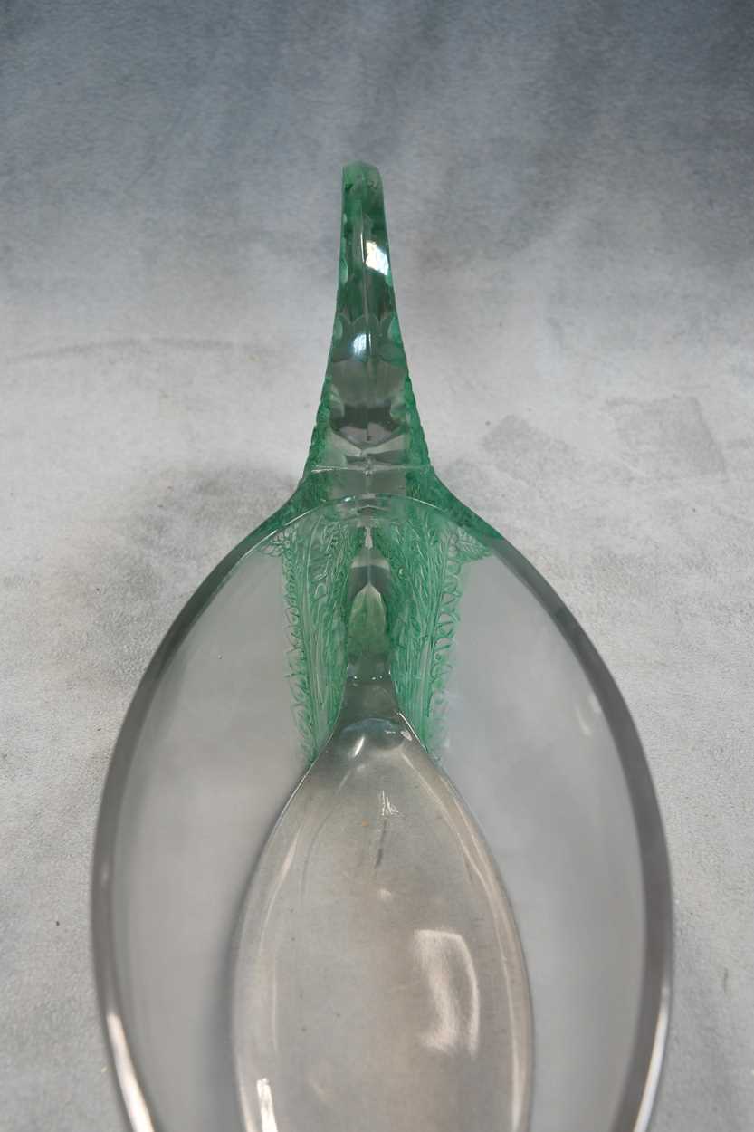 Saint-Hubert, an R. Lalique glass jardiniere, - Image 8 of 8