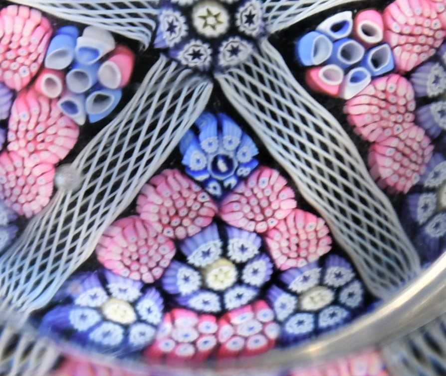 Three Whitefriars faceted glass paperweights, - Image 5 of 12