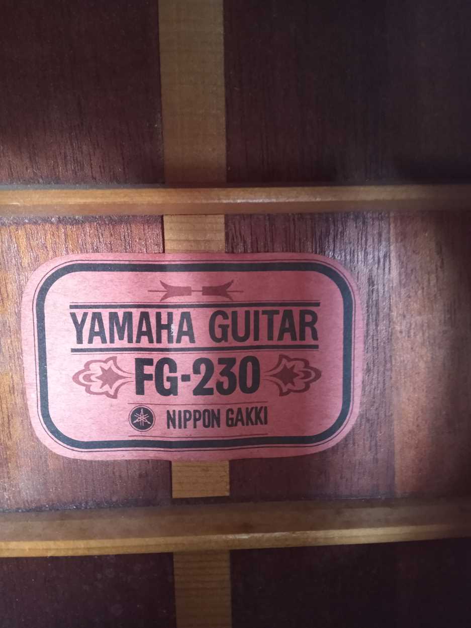 Roger 'Syd' Barrett's Yamaha FG-230 Acoustic 12-string guitar, serial No. 1090448, - Image 11 of 15