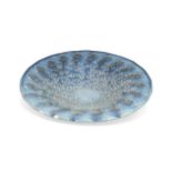 Roscoff, an R. Lalique opalescent glass dish or charger,