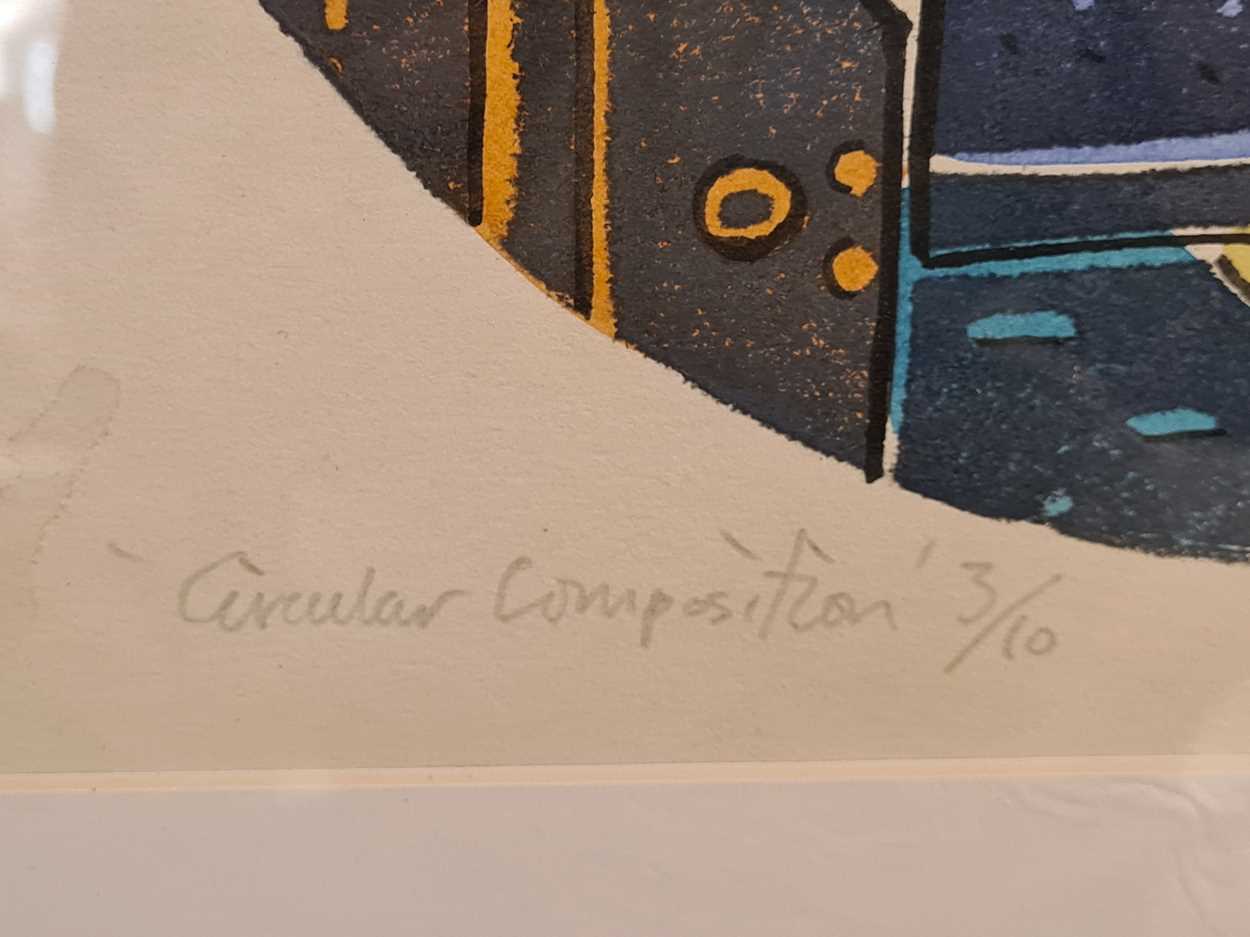 § William Black (British 20th century) Circular Compositionsigned and dated 'William Black 67' ( - Bild 3 aus 7