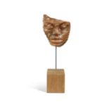 § § Tim Perks (British, 20th/21st century), Serenity, an earthenware mask,