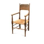 William Birch, High Wycombe, an Arts & Crafts ash elbow chair,