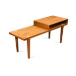 George Petersens for GP Farum, a Danish teak coffee table,