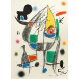 § Joan Miró (Spanish 1893-1983) Maravillas Con Variaciones, number 20, 1975numbered 366/1800 (