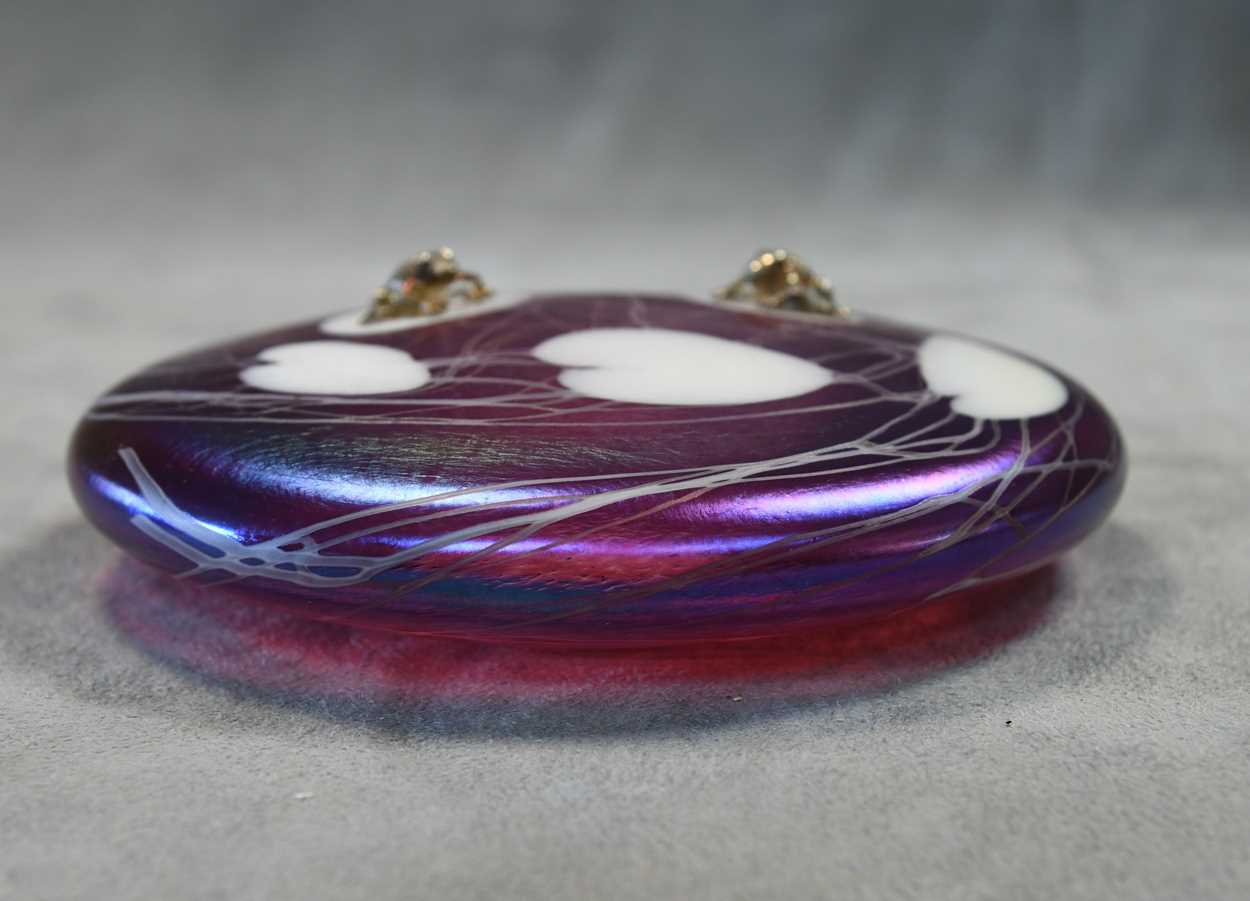 Five John Ditchfield iridescent glass paperweights, - Image 13 of 21