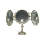Brot, Paris, a 'Le Mirophar' illuminated triptych dressing table mirror,