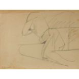 § Attributed to André Lhote (French 1885-1962) Figural sketchinscribed and dated 'André Lhote. '