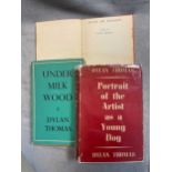 Dylan Thomas, first edition of Portrait of the Artist as a Young Dog, 1940, dust wrapper chipped;