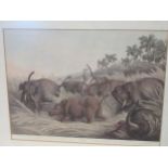 After H Merke, Six Print Engravings, Originally Sold and Published by Edward Orme 1805, 29 x 36 (