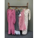 Vintage dresses, to include Biba and Laura Ashley. Peter Robinson, midi dress, elasticated