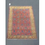 An early 20th century Bidjar rug 177 x 128cm